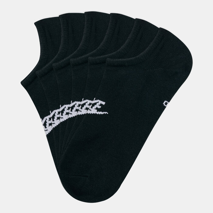 Nike Sportswear Everyday Essentials No-Show Socks (3 Pack) Black Nike Sportswear Everyday Essentials No-Show Socks (3 Pack) Black image number 0