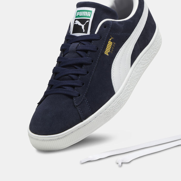 PUMA Men's Suede Classic Shoes Blue PUMA Men's Suede Classic Shoes Blue image number 4