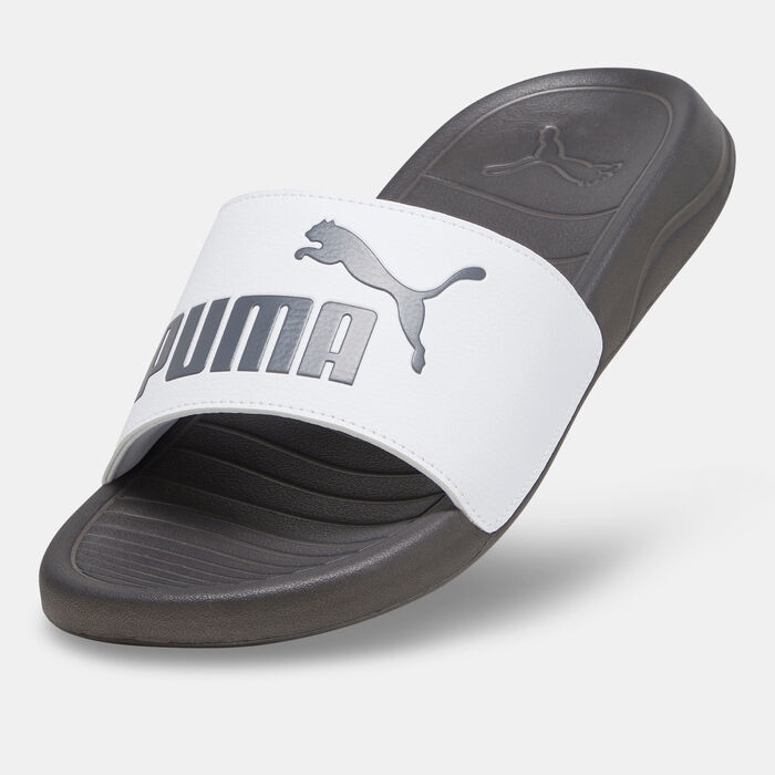 PUMA Men's Popcat 20 Slides White image number 2