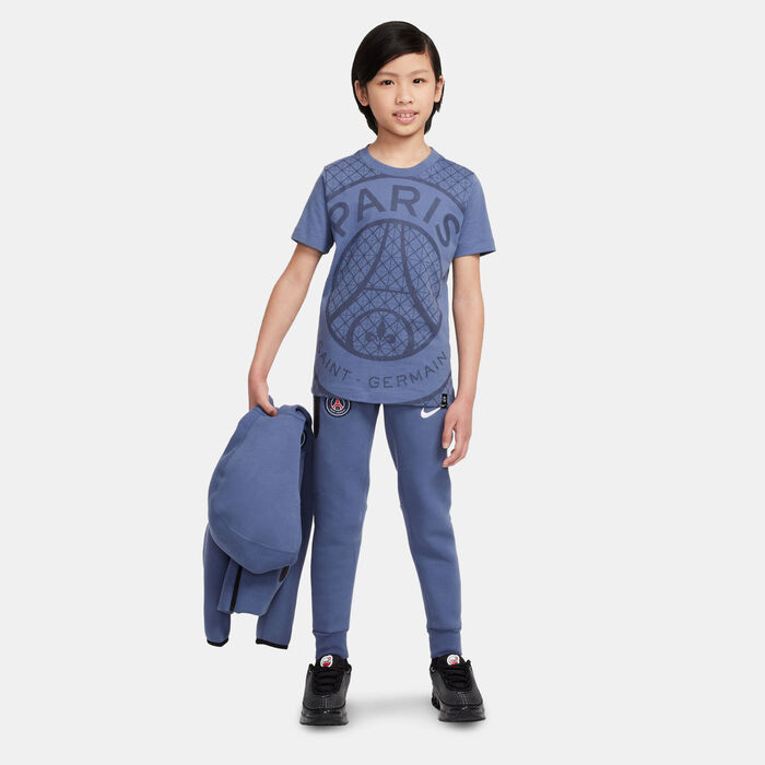 Nike Kids' Paris Saint-Germain Graphic T-Shirt Blue Nike Kids' Paris Saint-Germain Graphic T-Shirt Blue image number 2