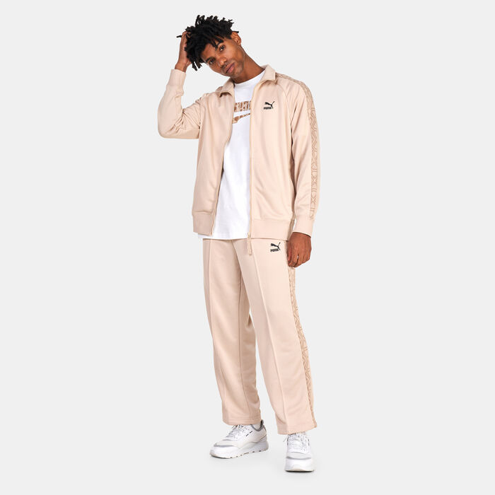 PUMA Men's T7 TREND 7ETTER Track Jacket Brown image number 2