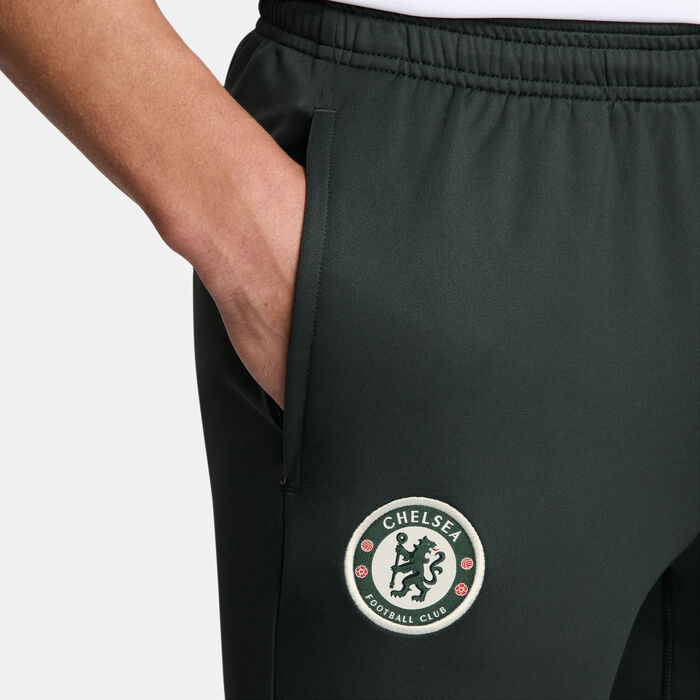 Nike Men's Chelsea Strike Knit Football Pants Green Nike Men's Chelsea Strike Knit Football Pants Green image number 6