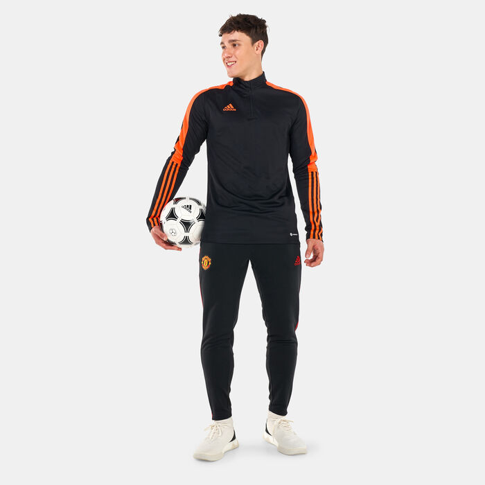 adidas Men's Manchester United DNA 3-Stripes Pants Black adidas Men's Manchester United DNA 3-Stripes Pants Black image number 2