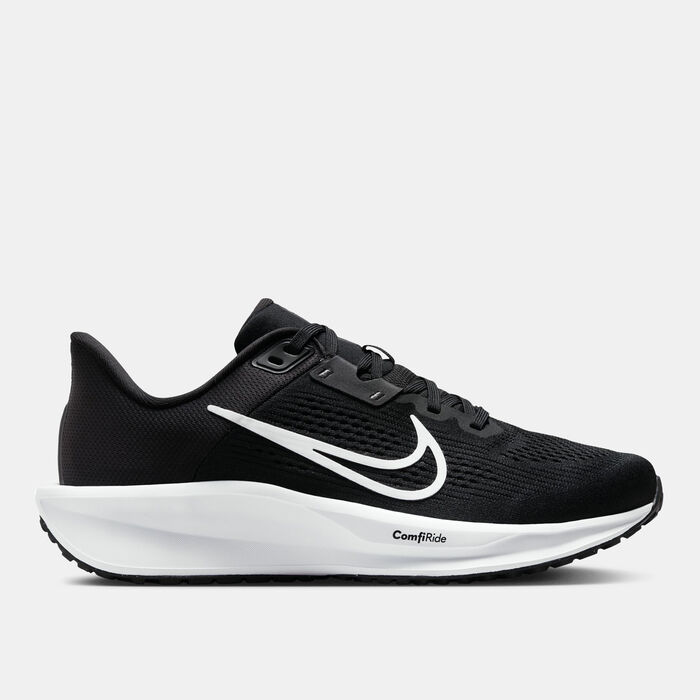 Nike Women's Quest 6 Road Running Shoes Black image number 0