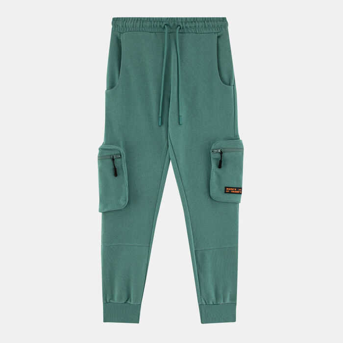 Sun and Sand Sports Kids' Cargo Joggers Green Sun and Sand Sports Kids' Cargo Joggers Green image number 0