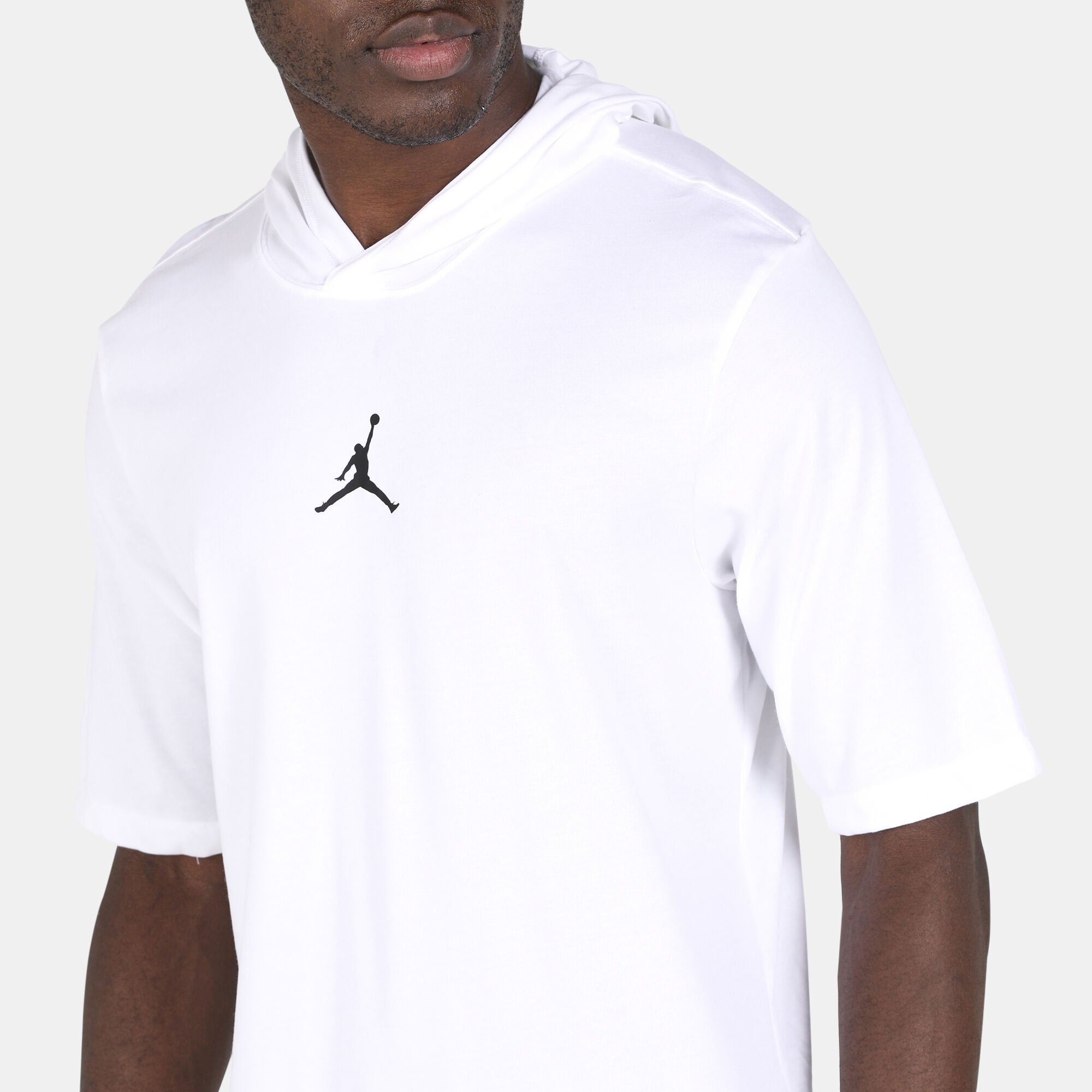 Jordan hooded best sale t shirt