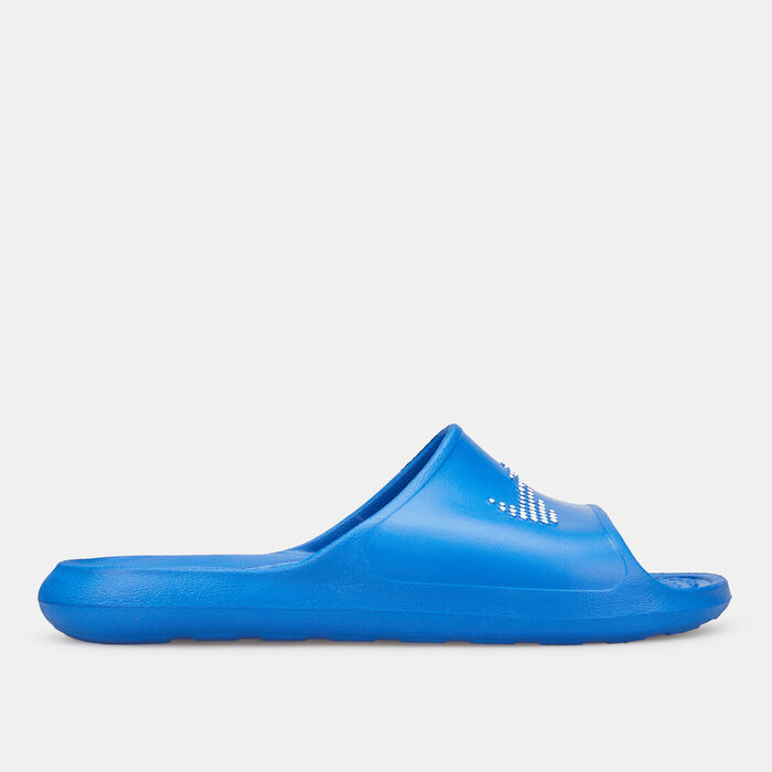 Nike Men's Victori One Shower Slide Blue Nike Men's Victori One Shower Slide Blue image number 1