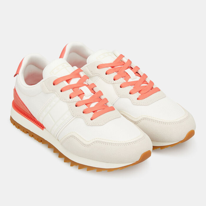 Tommy Hilfiger Women's Low Top Runner Shoes White Tommy Hilfiger Women's Low Top Runner Shoes White image number 1