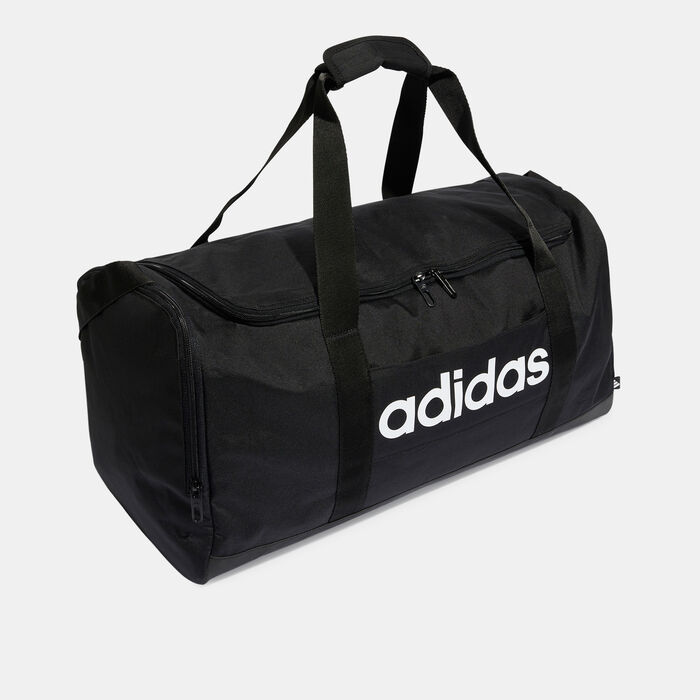 adidas Linear Duffel Bag Black adidas Linear Duffel Bag Black image number 2