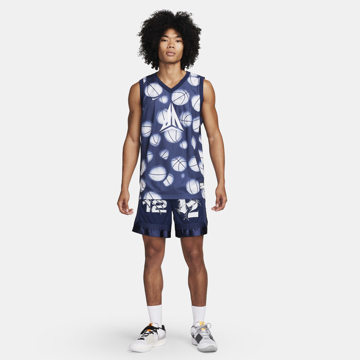 Nike Men's Dri-FIT DNA Basketball Jersey Blue Nike Men's Dri-FIT DNA Basketball Jersey Blue image number 5