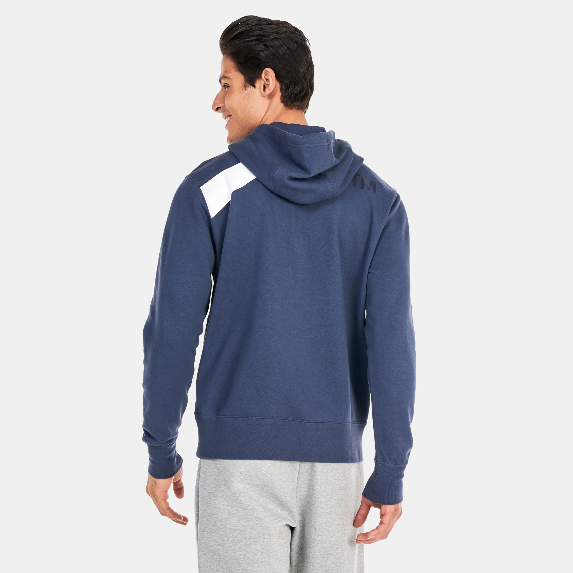 Nike sportswear swoosh hoodie blue top