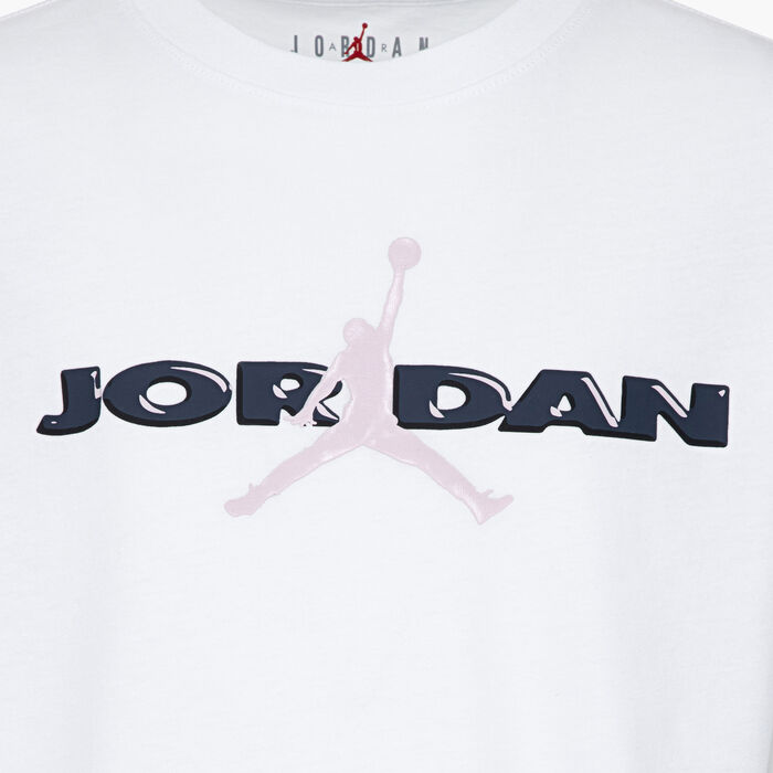 Jordan Kids' Crafted Utility T-Shirt White Jordan Kids' Crafted Utility T-Shirt White image number 2