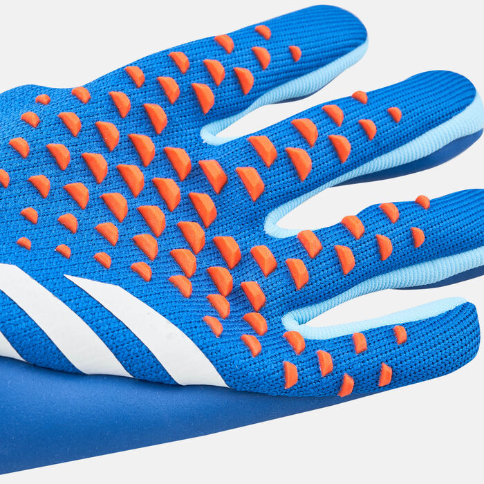 adidas Predator League Football Goalkeeper Gloves Blue adidas Predator League Football Goalkeeper Gloves Blue image number 2