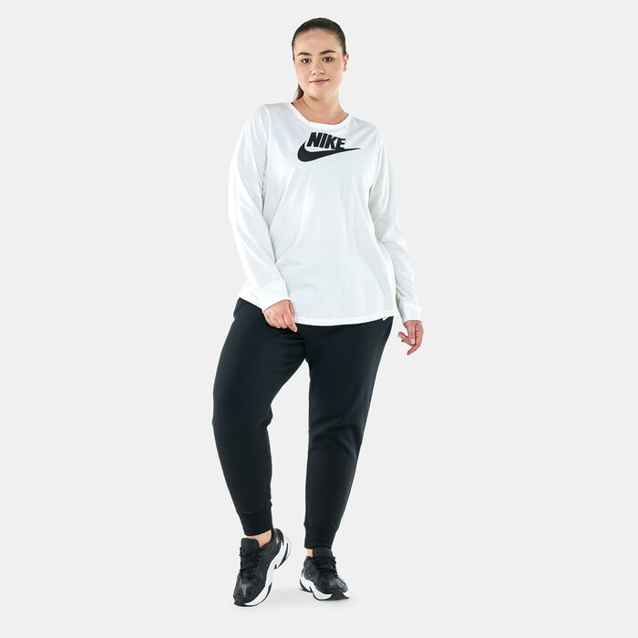 Nike Women's Sportswear Essential T-Shirt (Plus Size) White Nike Women's Sportswear Essential T-Shirt (Plus Size) White image number 2