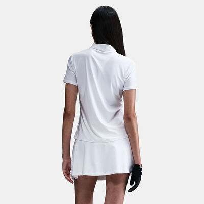 Nike Golf Women's Victory Dri-FIT Sleeveless Polo Shirt White Nike Golf Women's Victory Dri-FIT Sleeveless Polo Shirt White