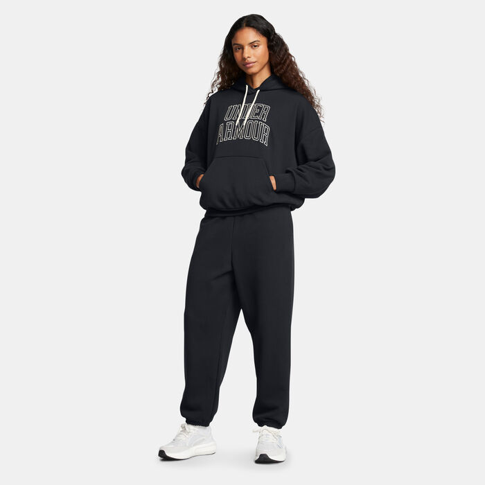 Under Armour Women's Icon Terry Hoodie Black image number 2