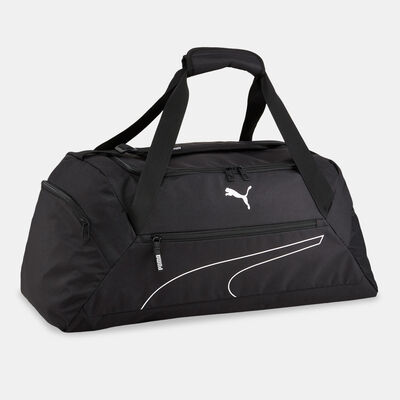 PUMA Men's Fundamentals Medium Duffel Bag Black