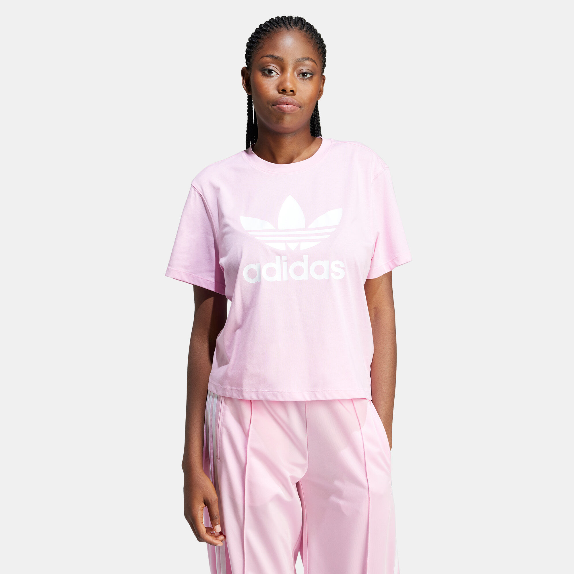 Adidas originals t shirt new arrivals womens pink