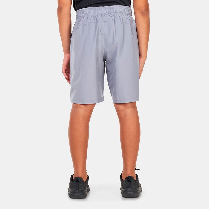 Under Armour Kids' UA Woven Shorts Grey Under Armour Kids' UA Woven Shorts Grey image number 1