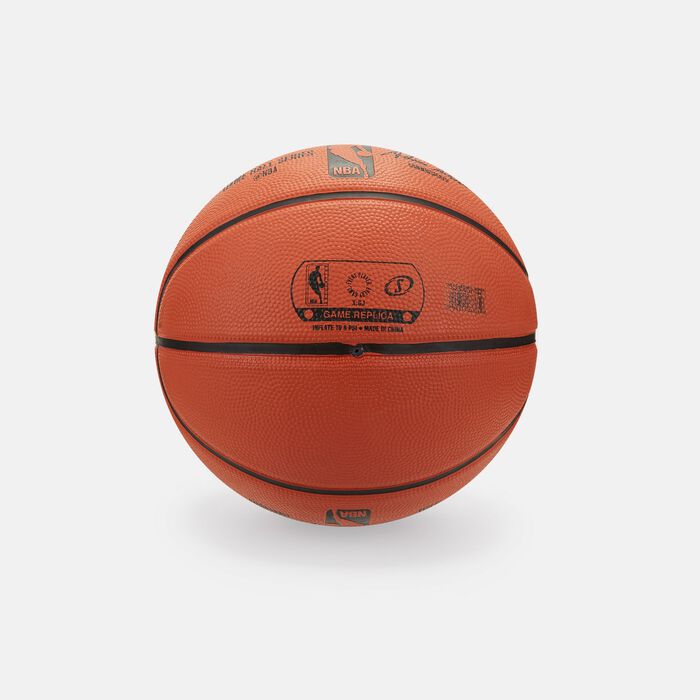 Spalding NBA Game Ball Replica Outdoor Rubber Basketball Orange Spalding NBA Game Ball Replica Outdoor Rubber Basketball Orange image number 1