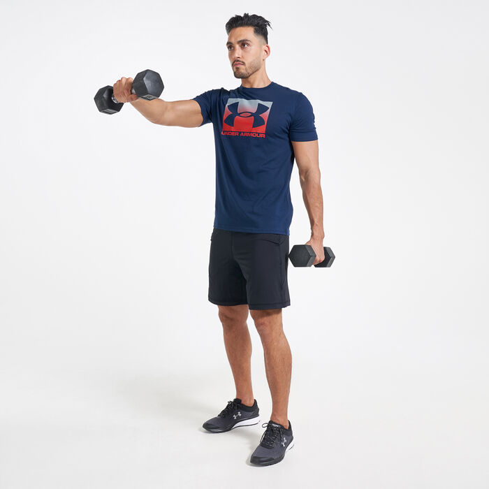 Under Armour Boxed Sportstyle T-Shirt Blue Under Armour Boxed Sportstyle T-Shirt Blue image number 2