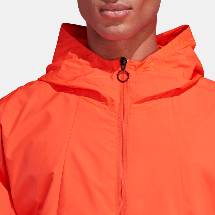 adidas Men's City Escape Windbreaker Jacket Orange adidas Men's City Escape Windbreaker Jacket Orange image number 3