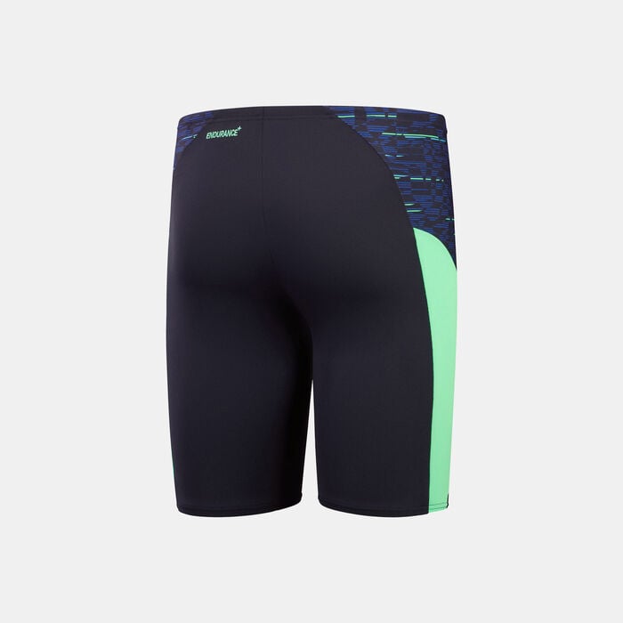 Speedo Men's Endurance+ Max Splice Swimming Jammers Blue Speedo Men's Endurance+ Max Splice Swimming Jammers Blue image number 1