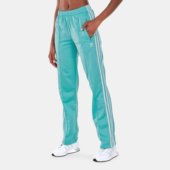 adidas Originals Women's Adicolor Classics Firebird Primeblue Track Pants Green adidas Originals Women's Adicolor Classics Firebird Primeblue Track Pants Green image number 0