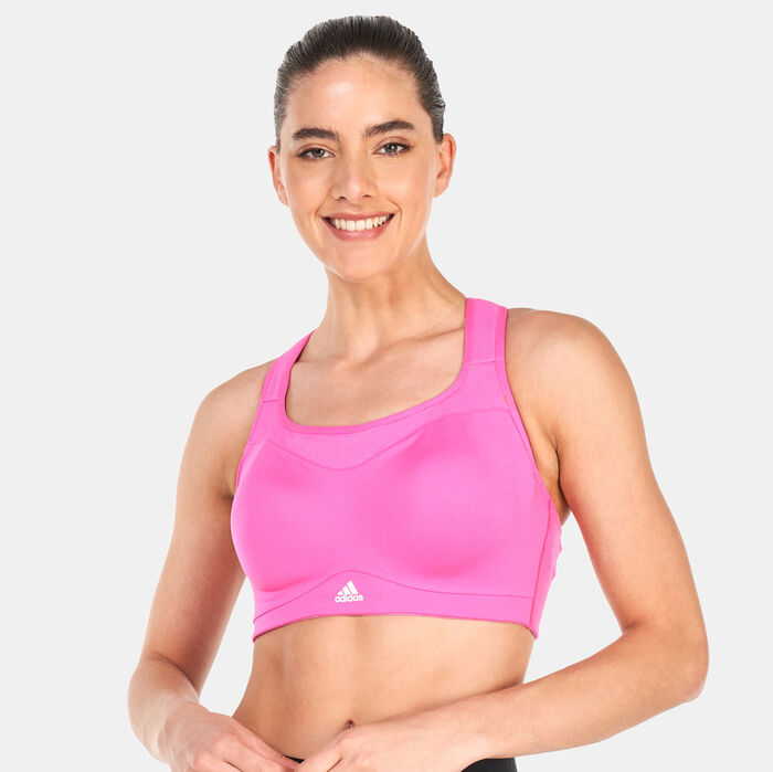 adidas Women's TLRD Impact High-Support Training Sports Bra Pink adidas Women's TLRD Impact High-Support Training Sports Bra Pink image number 0