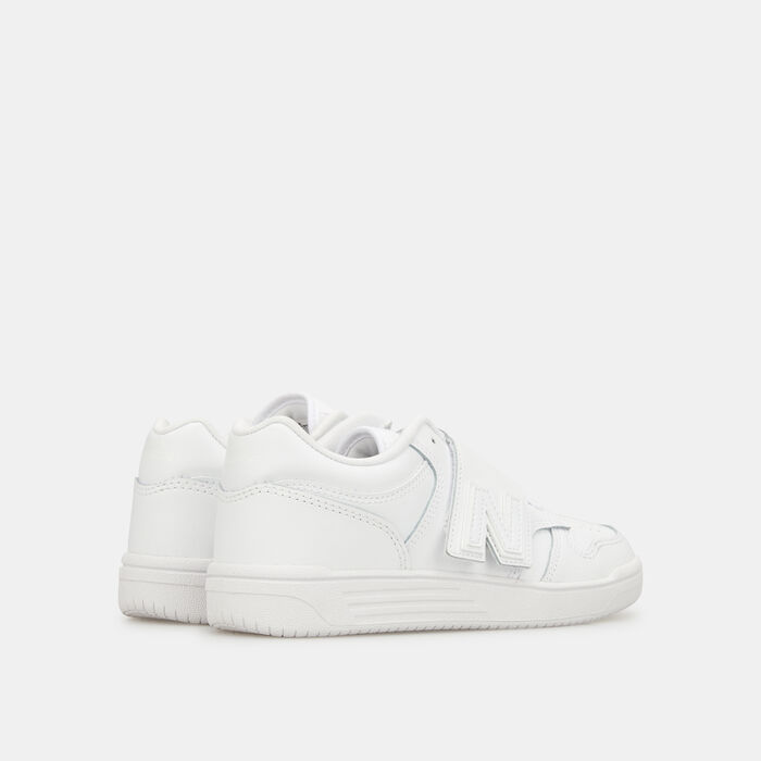 New Balance Kids' BB480 Velcro Shoes White New Balance Kids' BB480 Velcro Shoes White image number 5