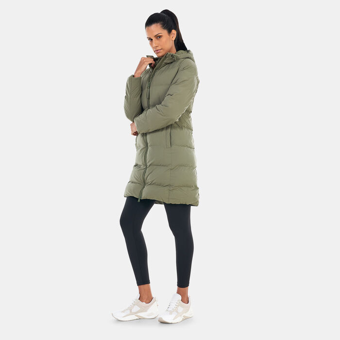 Timberland Women's Durable Water Repellent Parka Jacket Green Timberland Women's Durable Water Repellent Parka Jacket Green image number 0