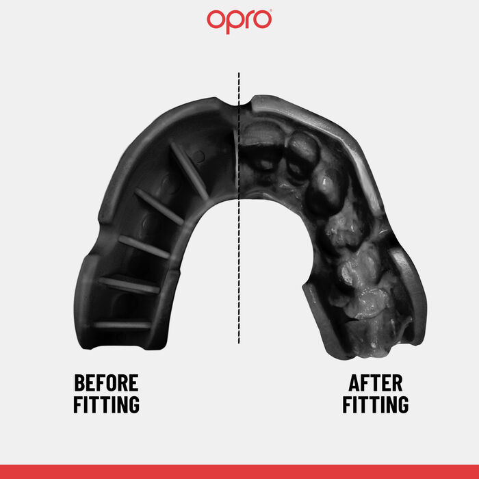 OPRO Self-Fit Silver-Level MMA Mouth Guard White OPRO Self-Fit Silver-Level MMA Mouth Guard White image number 3