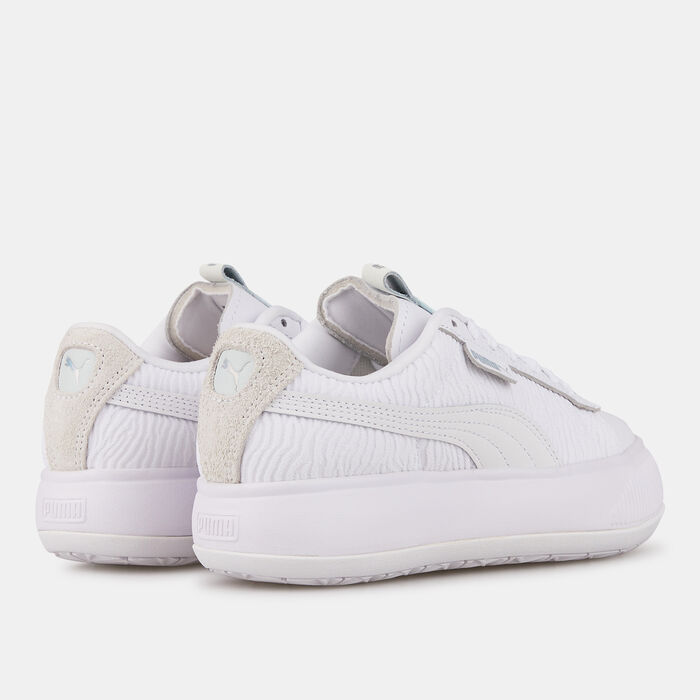 PUMA Women's Suede Mayu Shoe White image number 2