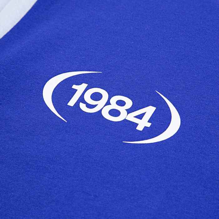 Jordan Kids' 1984 Stack T-Shirt Blue image number 3