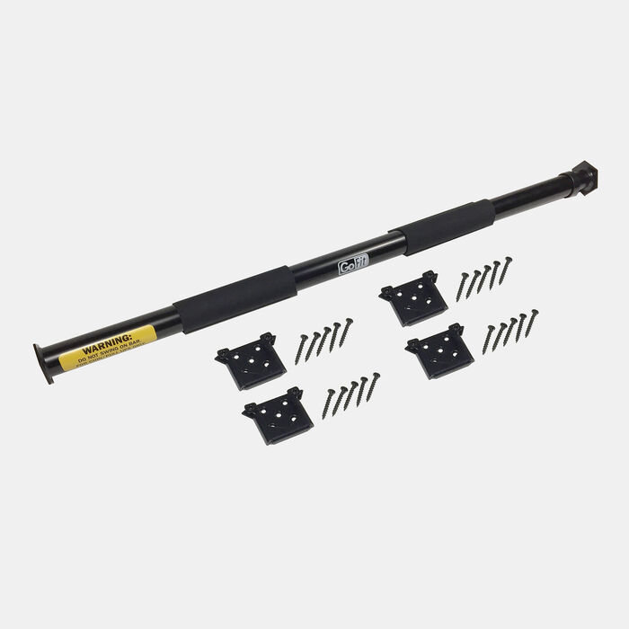 GoFit Dual Mount Adjustable Chin-Up Bar Silver GoFit Dual Mount Adjustable Chin-Up Bar Silver image number 2