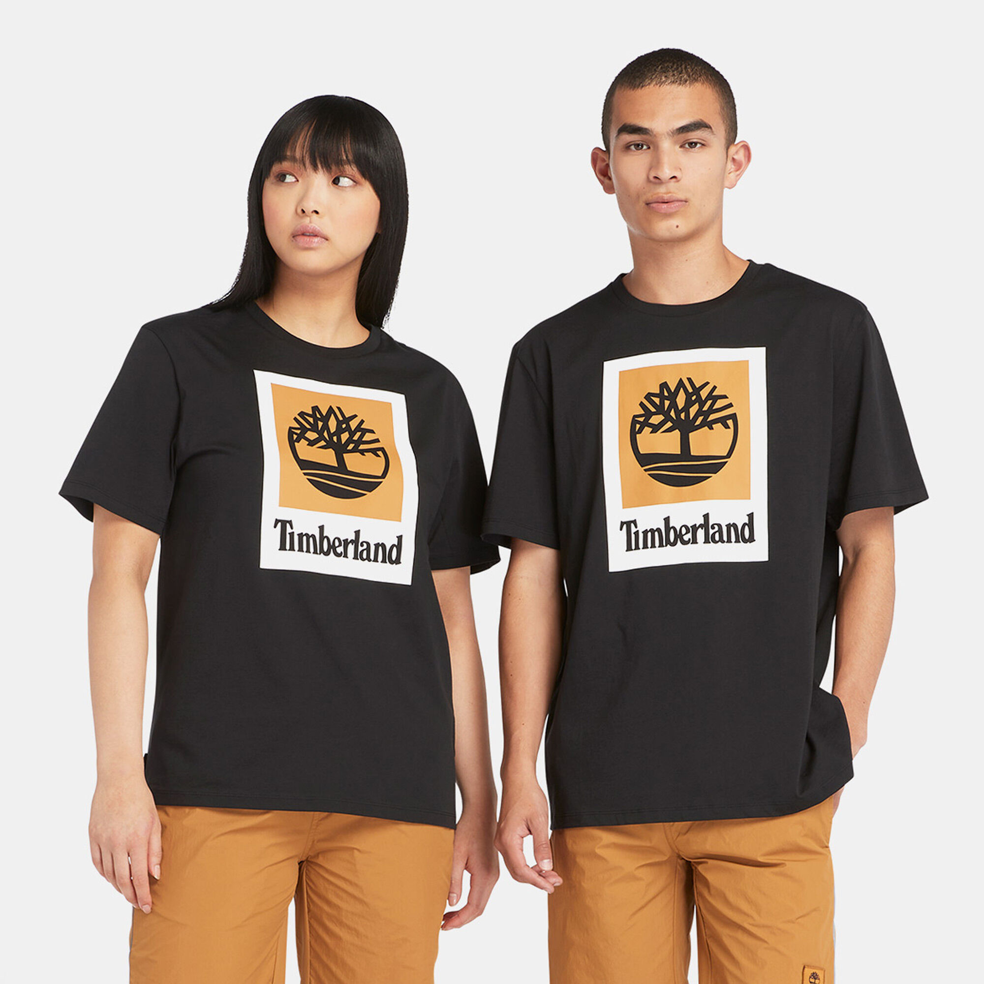Timberland logo t shirt cheap