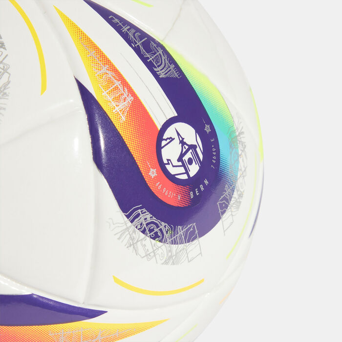 adidas Euro25 Mini Football White adidas Euro25 Mini Football White image number 2