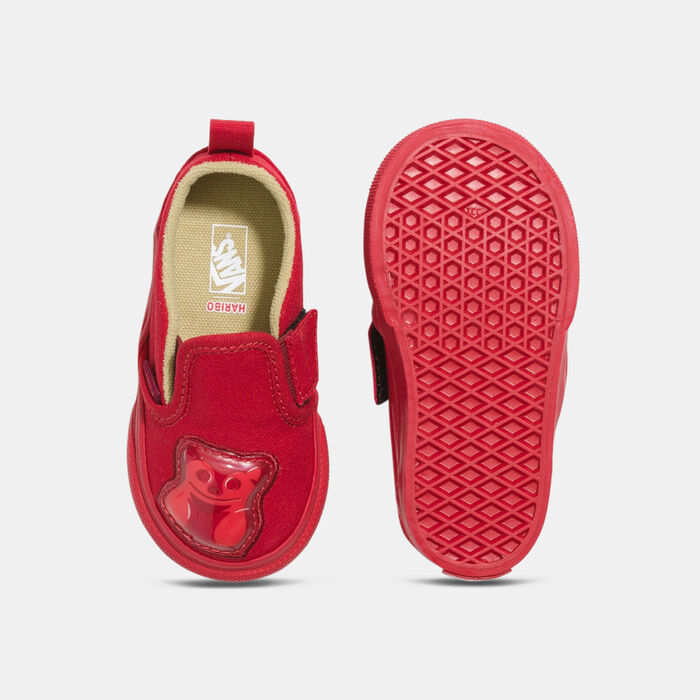 Vans Kids' Haribo Classic Slip-On Shoes Red image number 3