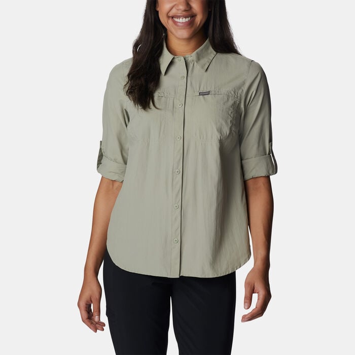 Columbia Women's Silver Ridge™ 3.0 Shirt Green Columbia Women's Silver Ridge™ 3.0 Shirt Green image number 0
