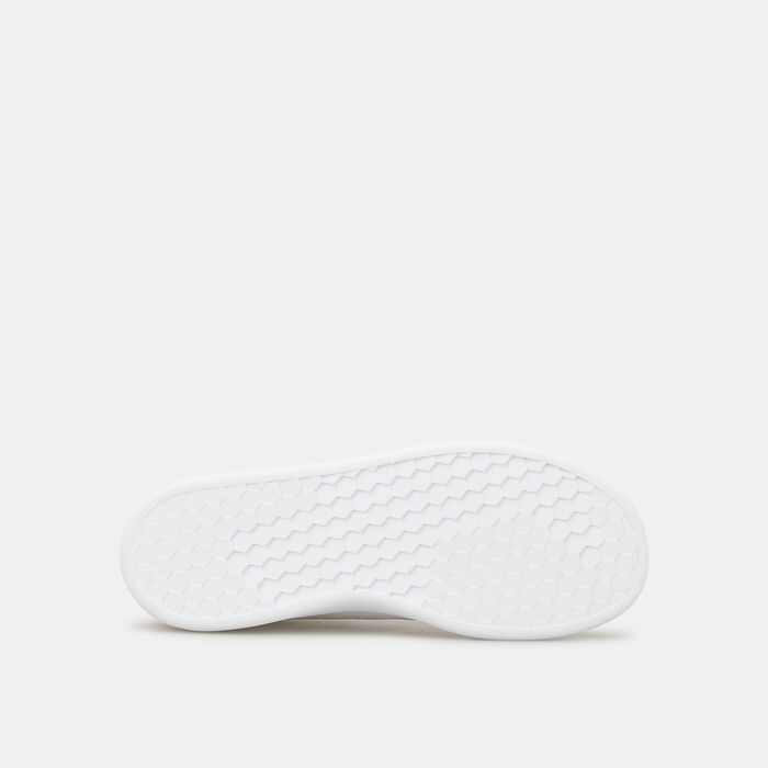 adidas Kids' Advantage Lifestyle Court Lace Shoe White adidas Kids' Advantage Lifestyle Court Lace Shoe White image number 3