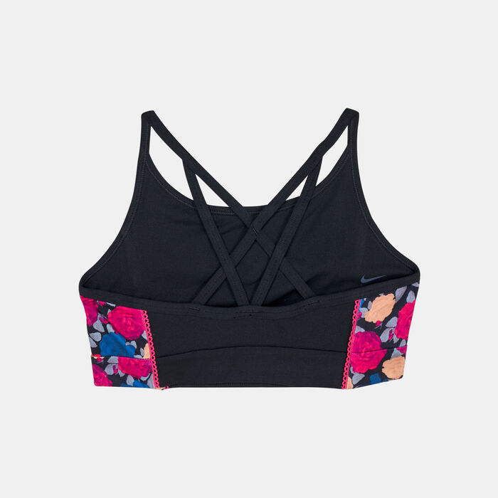 Nike Kids' Indy Icon Clash Big Sports Bra (Older Kids) Black image number 1