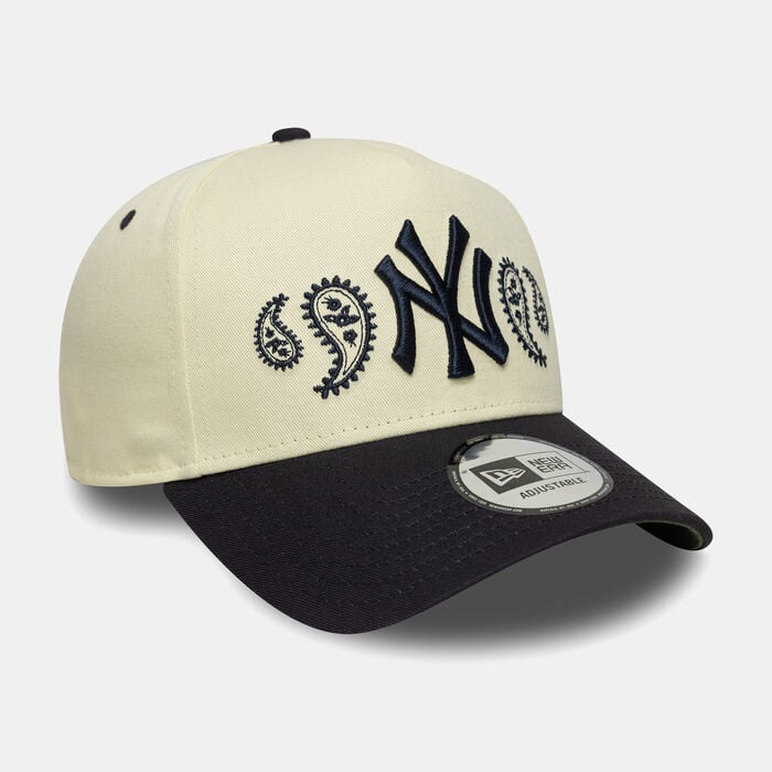 New Era Men's MLB New York Yankees Paisley 9FORTY Cap White New Era Men's MLB New York Yankees Paisley 9FORTY Cap White image number 2