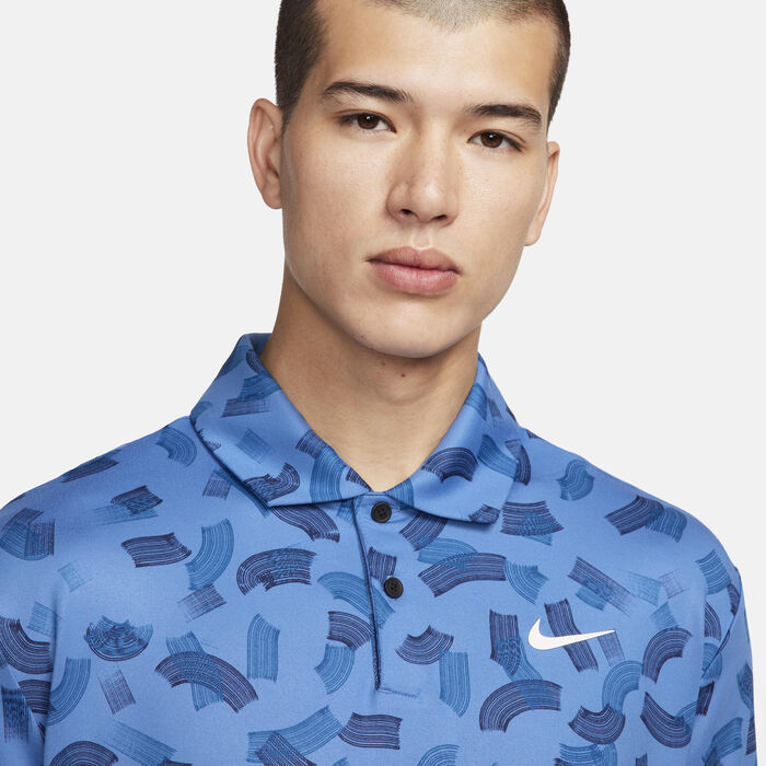 Nike Men's Tour Dri-FIT Golf Polo Shirt Blue Nike Men's Tour Dri-FIT Golf Polo Shirt Blue image number 2