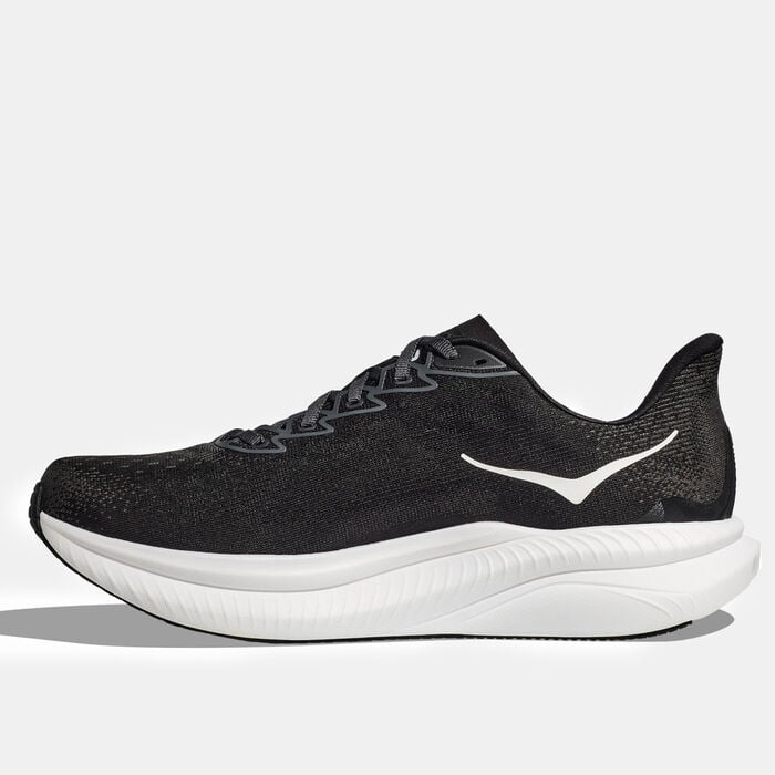 HOKA Men's Mach 6 Wide Running Shoes Black HOKA Men's Mach 6 Wide Running Shoes Black image number 2