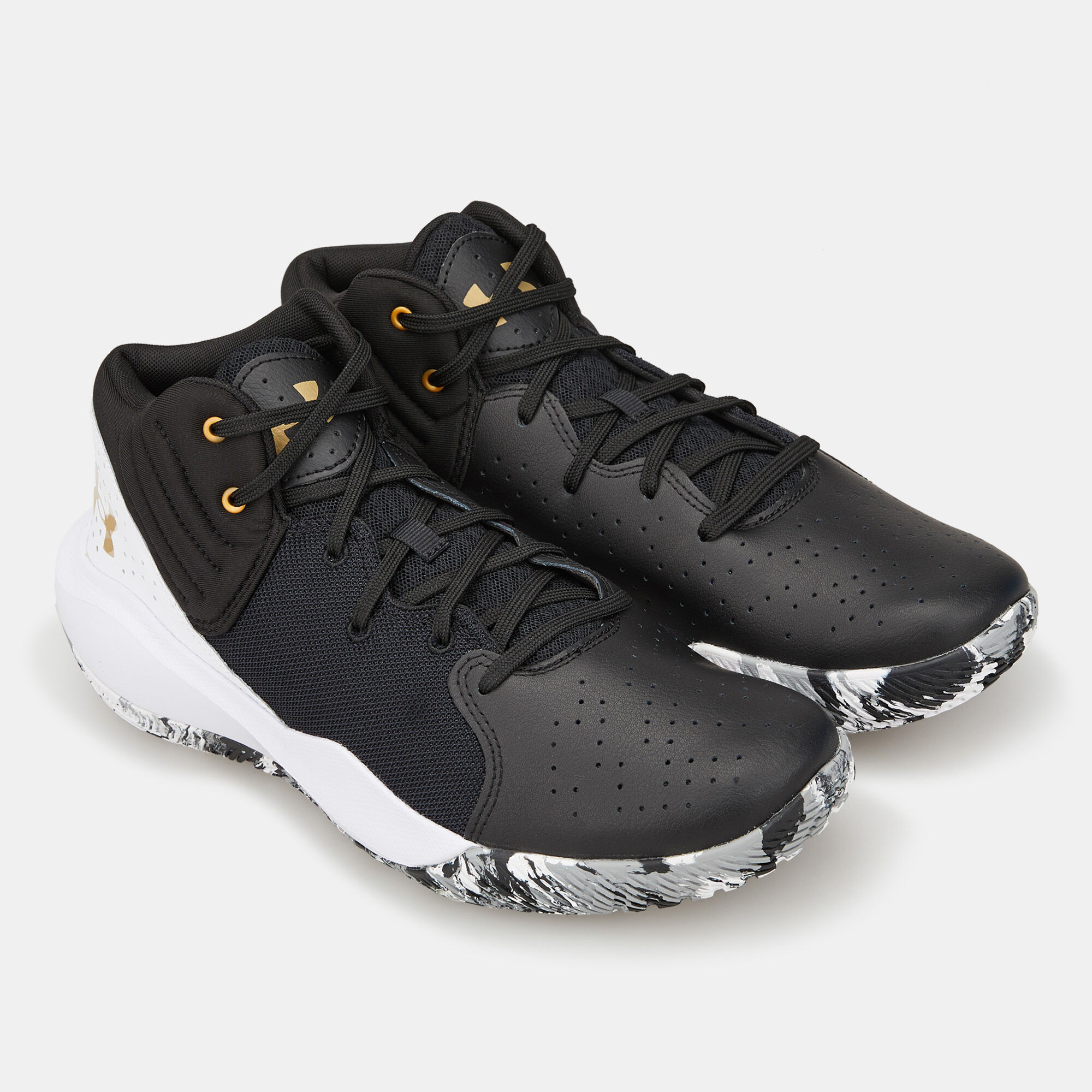 Buy Under Armour Unisex UA Jet '21 Basketball Shoe Black in KSA SSS