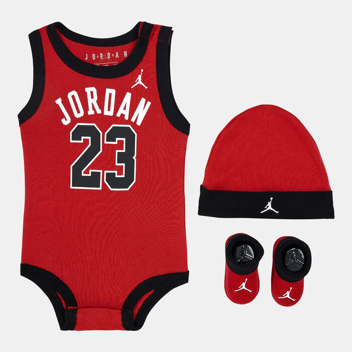 Jordan Kids' Jumpman 23 Set (Baby and Toddler) Red Jordan Kids' Jumpman 23 Set (Baby and Toddler) Red image number 0