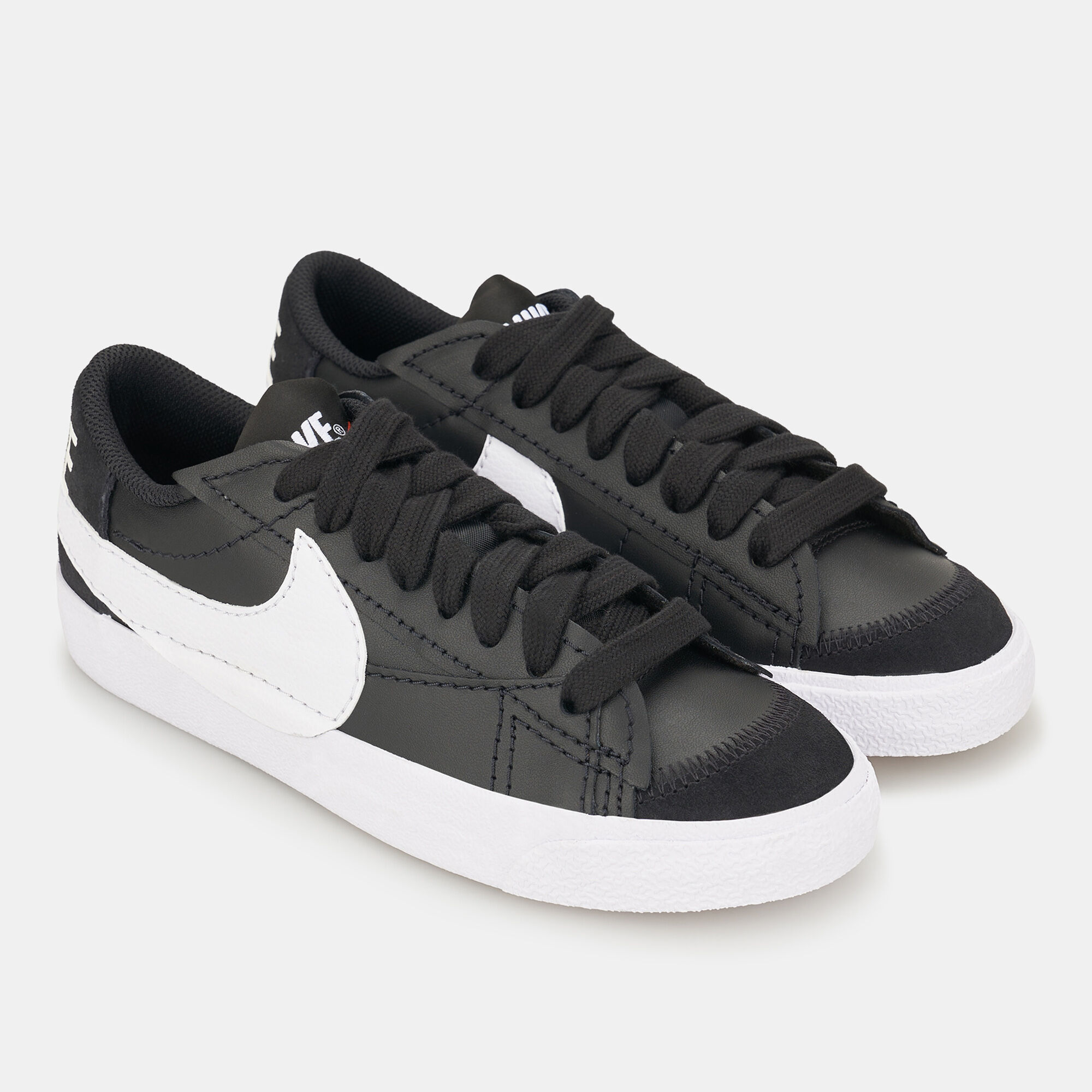 Womens black nike blazers top