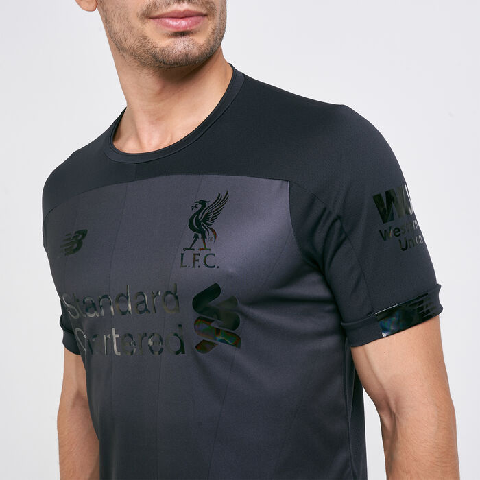 New Balance Men's Liverpool FC Home Blackout Infinity Pack T-Shirt in KSA  SSS
