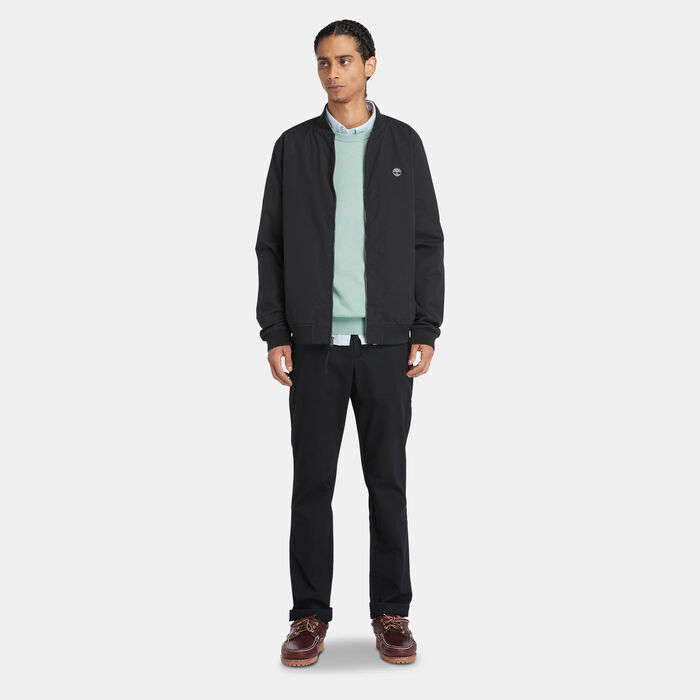 Timberland Men's Water Repellent Bomber Jacket Black image number 2