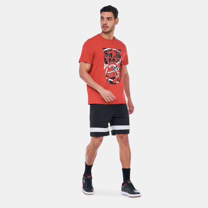 PUMA Men's The Hooper Basketball Graphic T-Shirt Red PUMA Men's The Hooper Basketball Graphic T-Shirt Red image number 2
